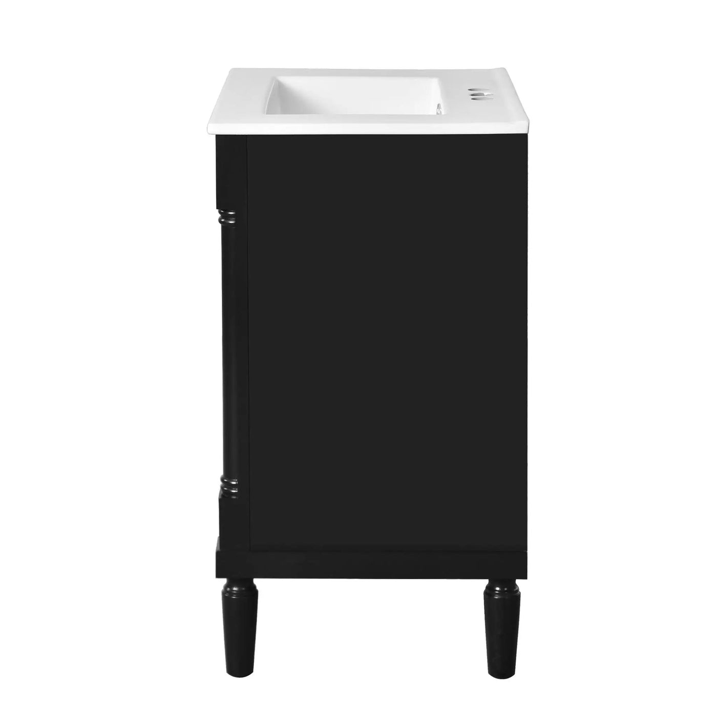 Bathroom Vanity With Top Sink, 2 Tier Storage Cabinet by HouseOfZazla