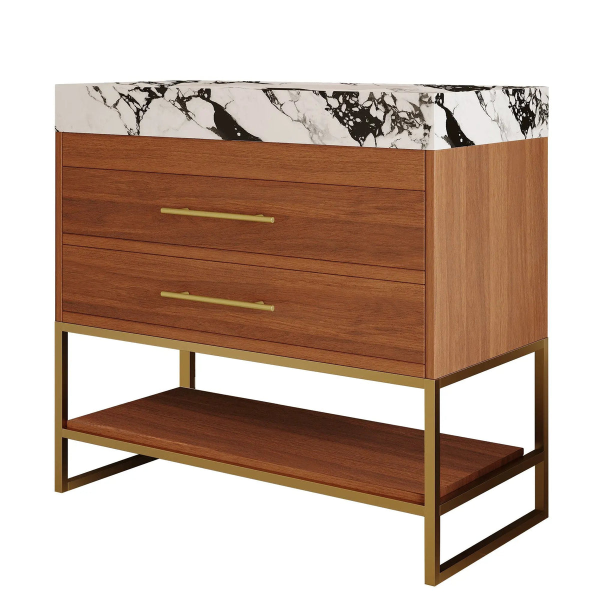29.9" Modern Free-standing Bathroom Vanity by HouseOfZazla