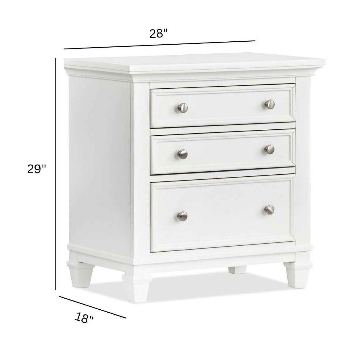 Charleston - Drawer Nightstand, photo 5 of 14