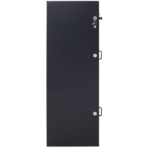 Large Steel Freestanding Floor Parcel Package Drop With Locking Letterbox Drop Mail Box With Multi Compartments - Black, photo 2 of 7