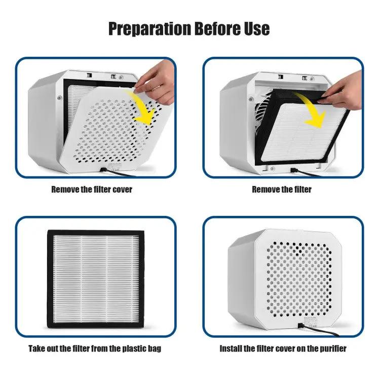 Desktop HEPA Air Purifier by DirectDeals