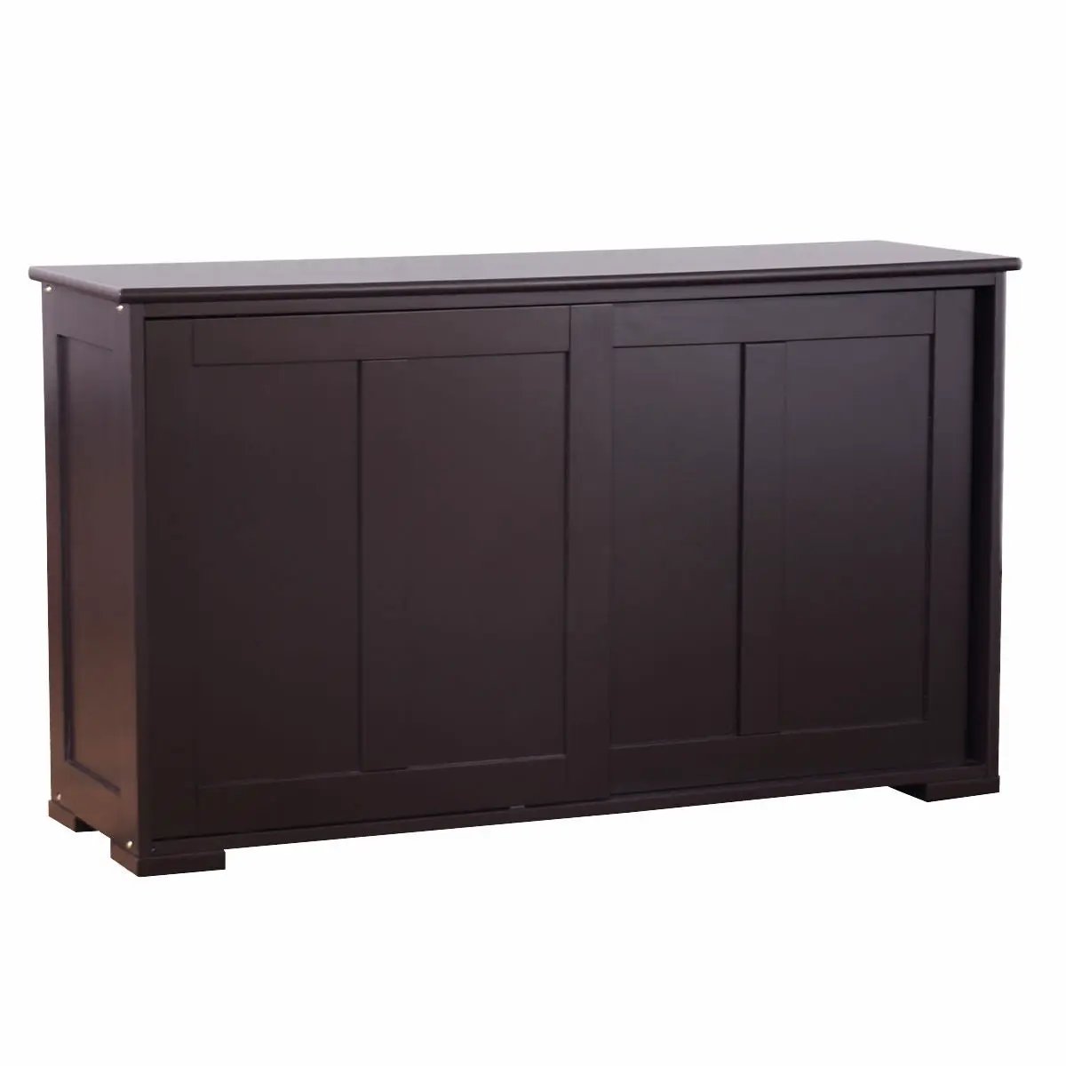 Kitchen Storage Cabinet with Wood Sliding Door by DirectDeals