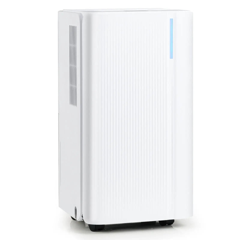 32 Pints 2000 Sq.ft Portable Dehumidifier for Home and Basement-White by DirectDeals