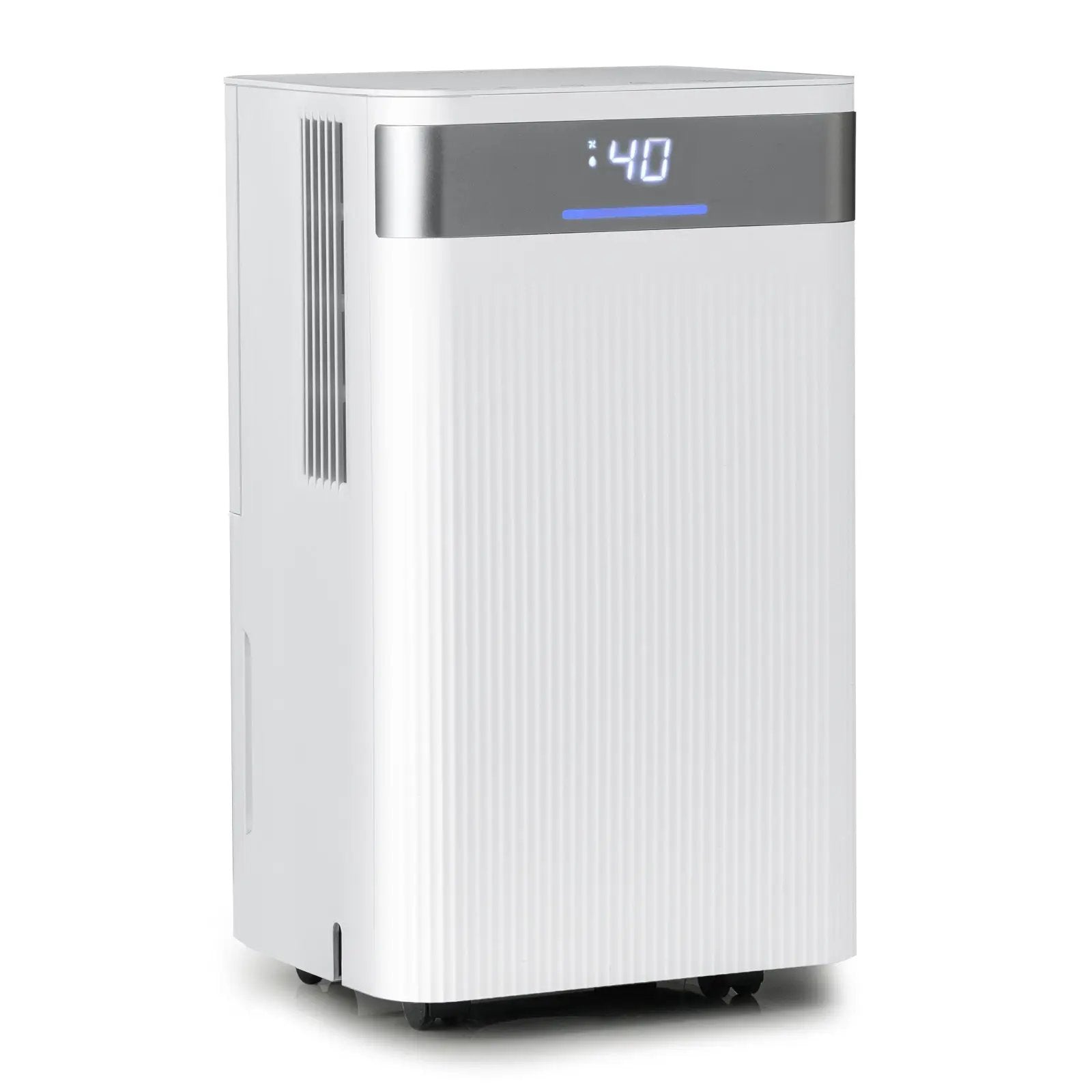 32 Pints 2000 Sq.ft Quiet Dehumidifier for Home with 3 Modes-White by DirectDeals