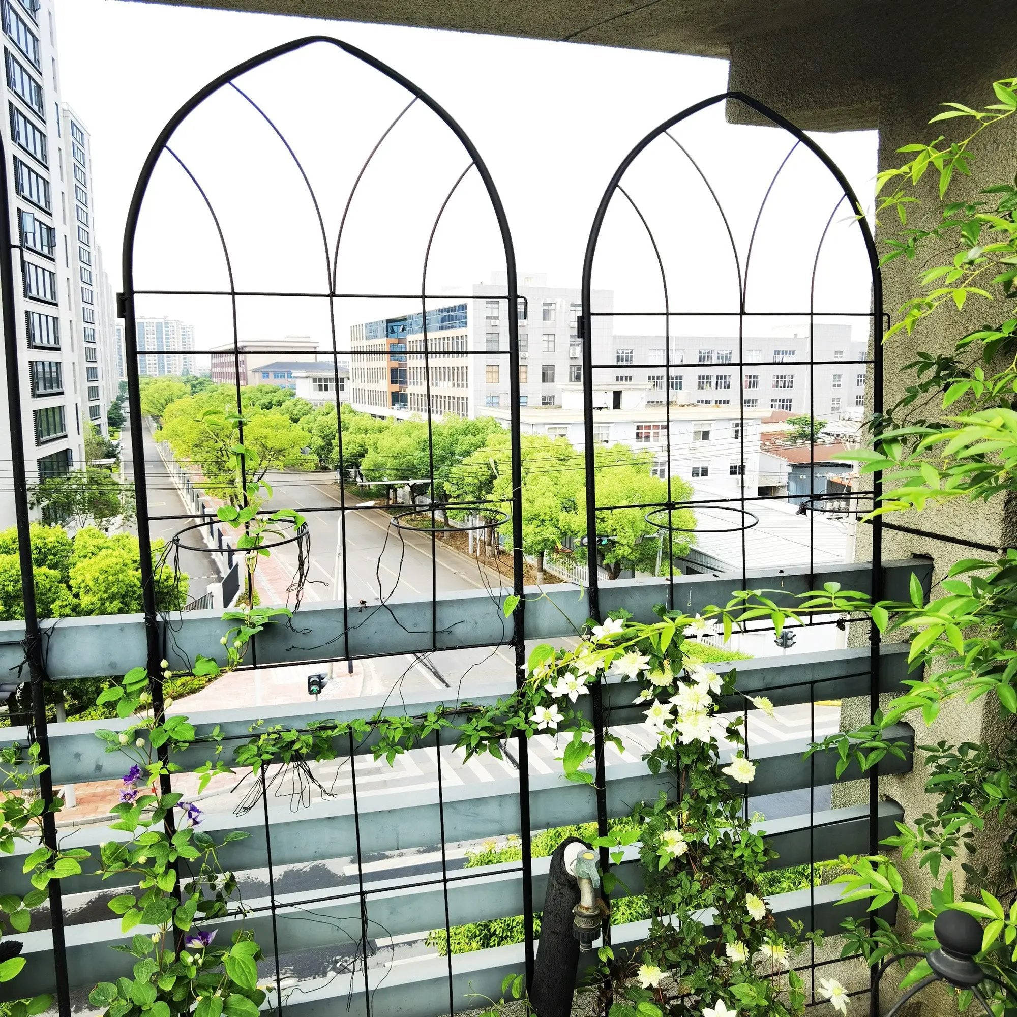 4 Pack Metal Garden Trellis by HouseOfZazla