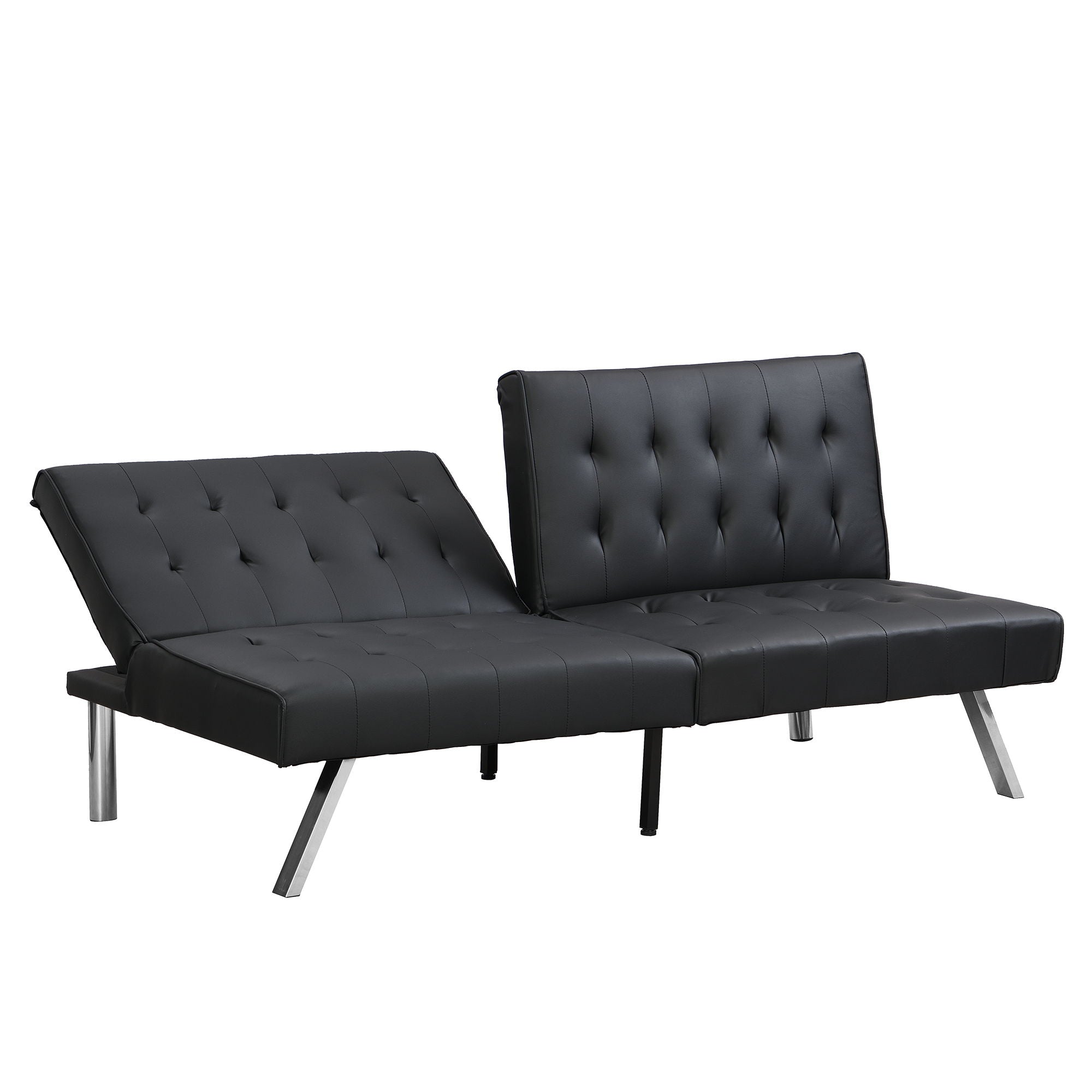 Comfortable Futon Sofa Bed - Black by HouseOfZazla