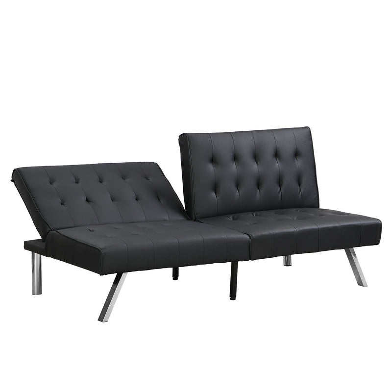 Comfortable Futon Sofa Bed - Black by HouseOfZazla