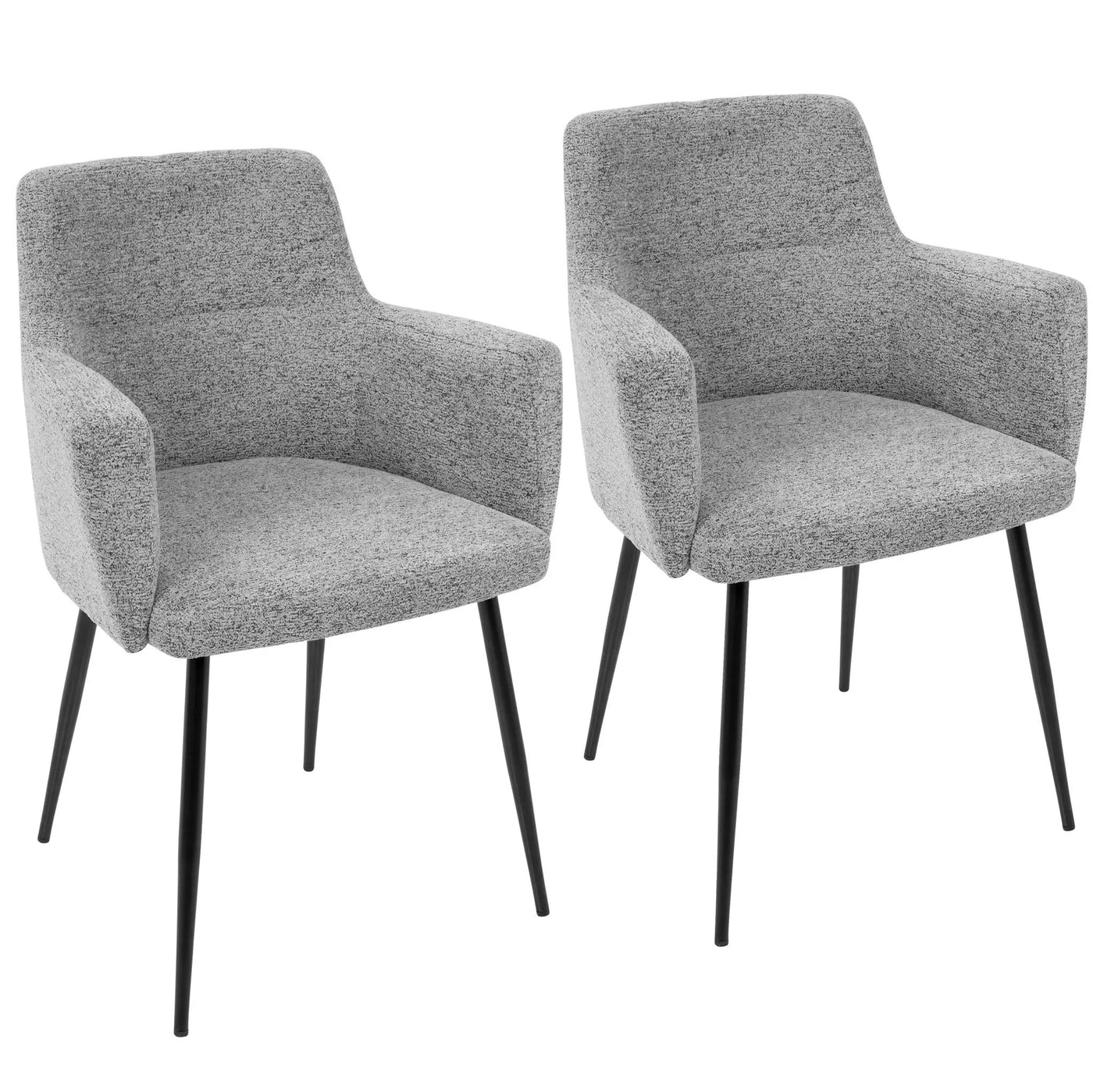Andrew - Contemporary Dining Chair (Set of 2) by HouseOfZazla
