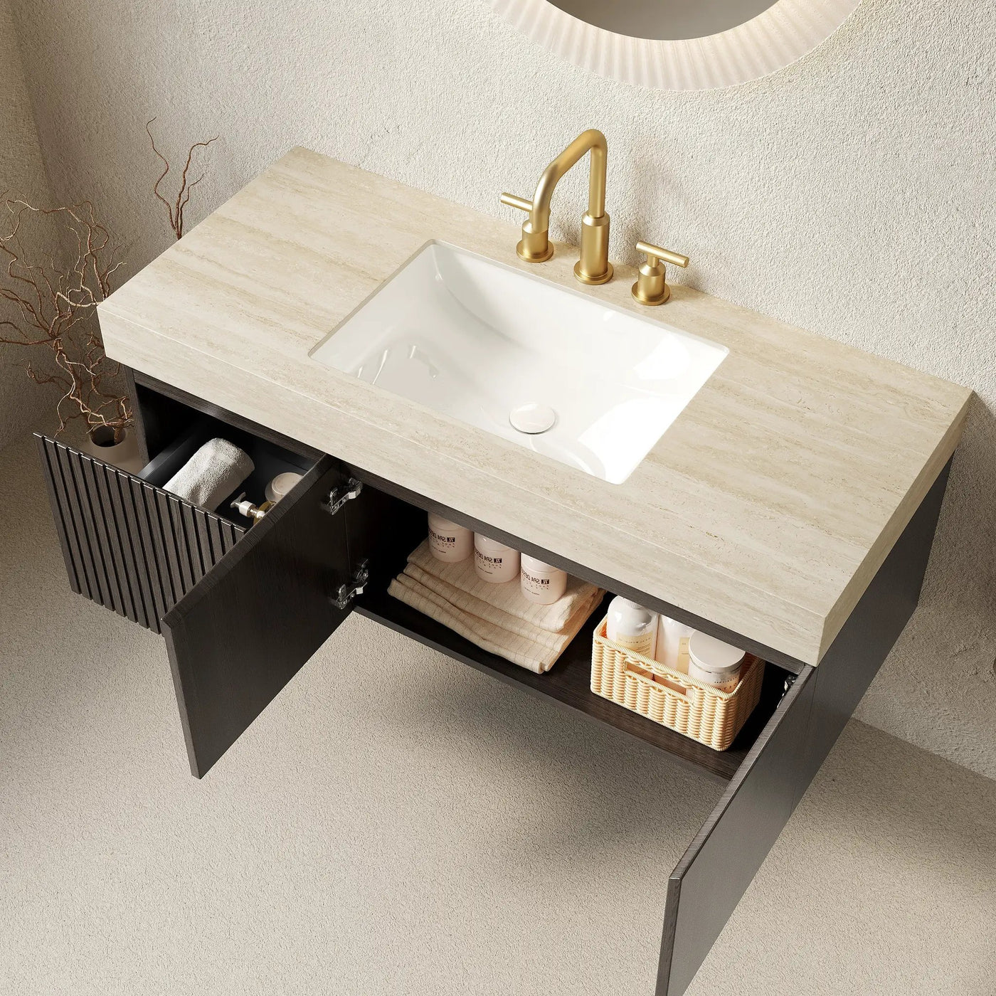 MURI 48" Bathroom Vanity & Sink by HouseOfZazla