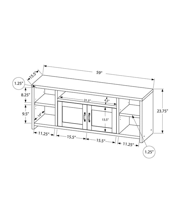 TV Stand Console Media Entertainment Center Storage Cabinet For Living Room, photo 2 of 4