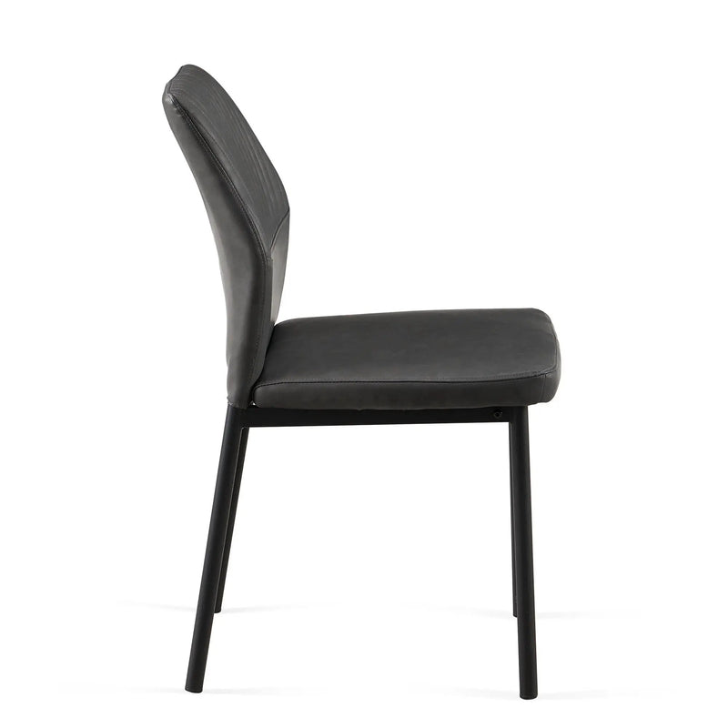Dining Chairs Living Room Chair Modern Kitchen Armless Side Chair With Metal Legs by HouseOfZazla