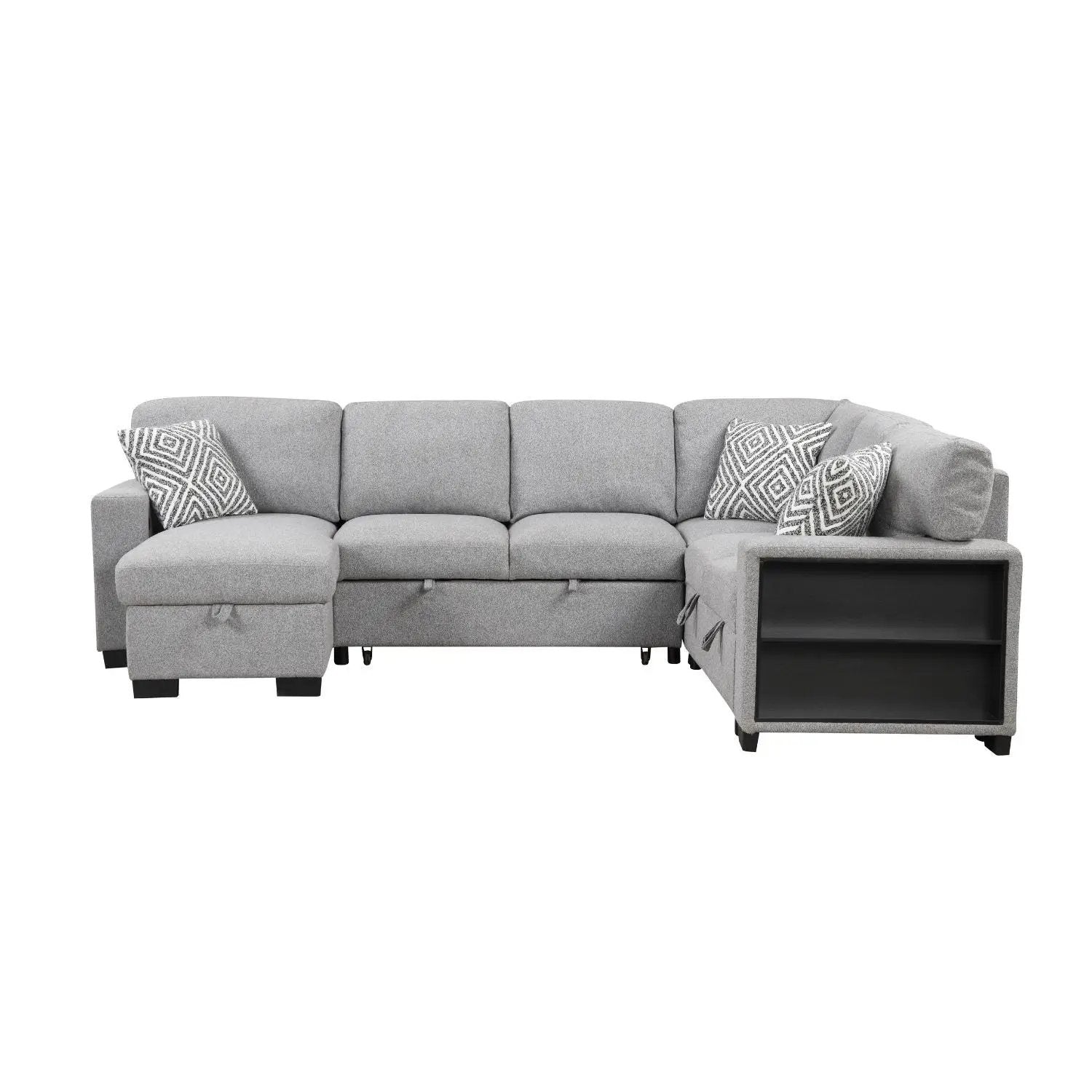 Cairo - Sectional With Pullout Sleeper by HouseOfZazla