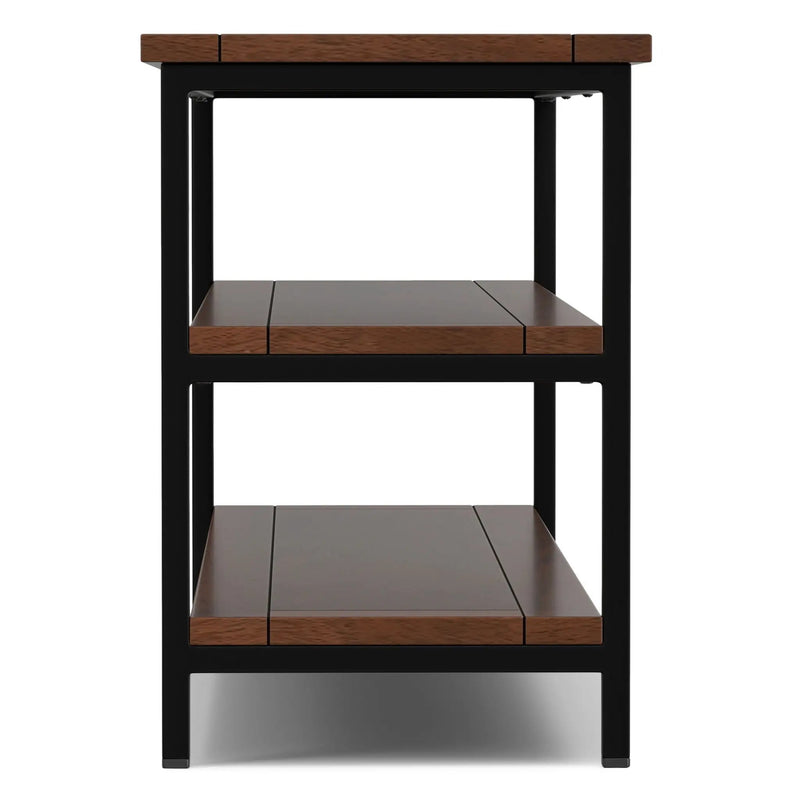 Skyler - TV Media Stand - Dark Cognac Brown, photo 3 of 7