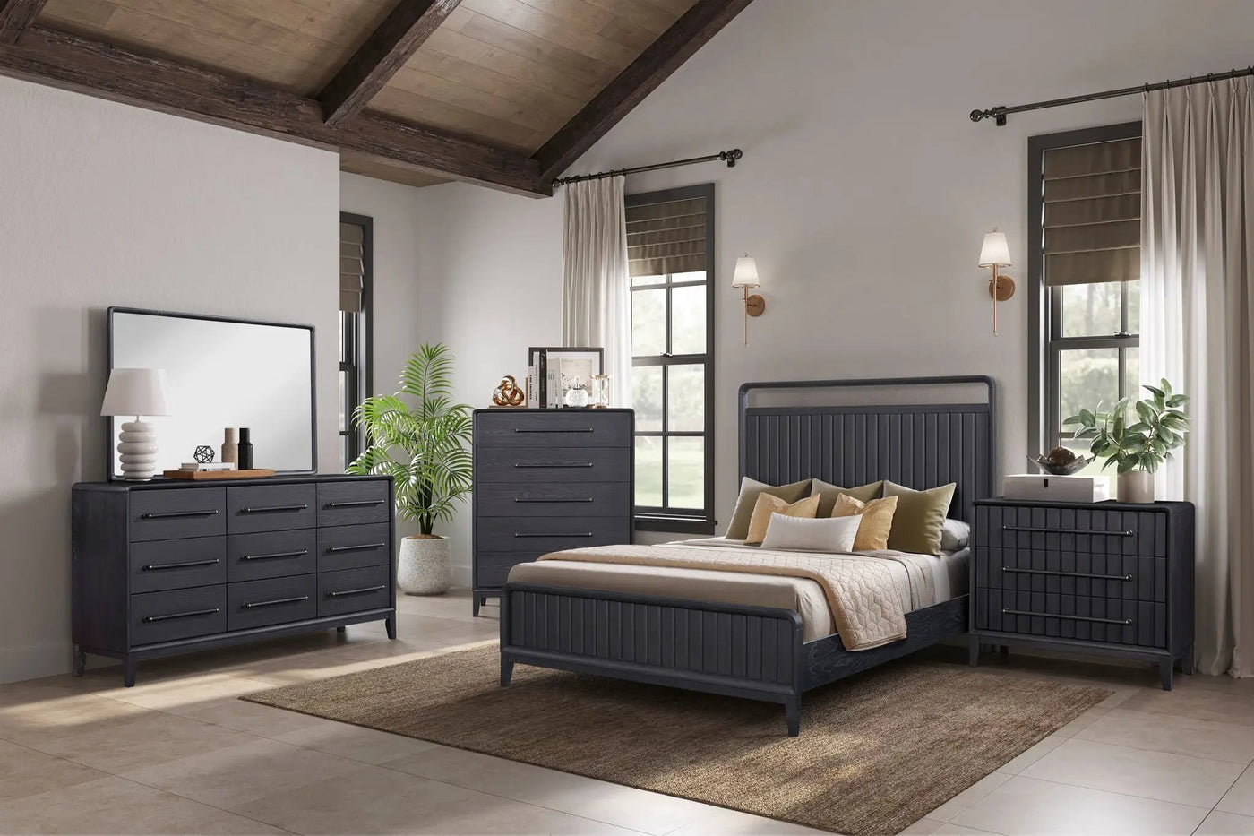 Design Open Panel Bed by Unique Piece Furniture