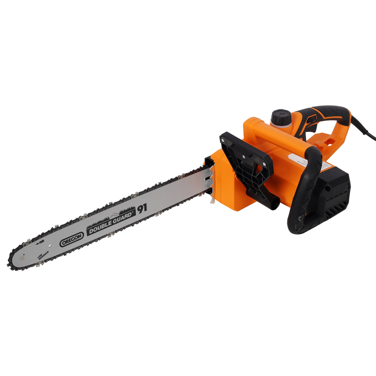 18 Inch Electric Chainsaw with Quick Chain Adjustment Knob - Orange/Black, photo 3 of 10