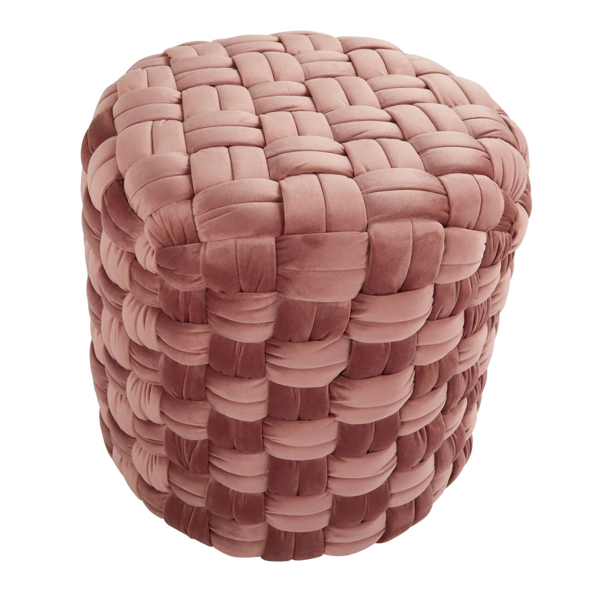 Braided - Versatile Round Ottoman by HouseOfZazla