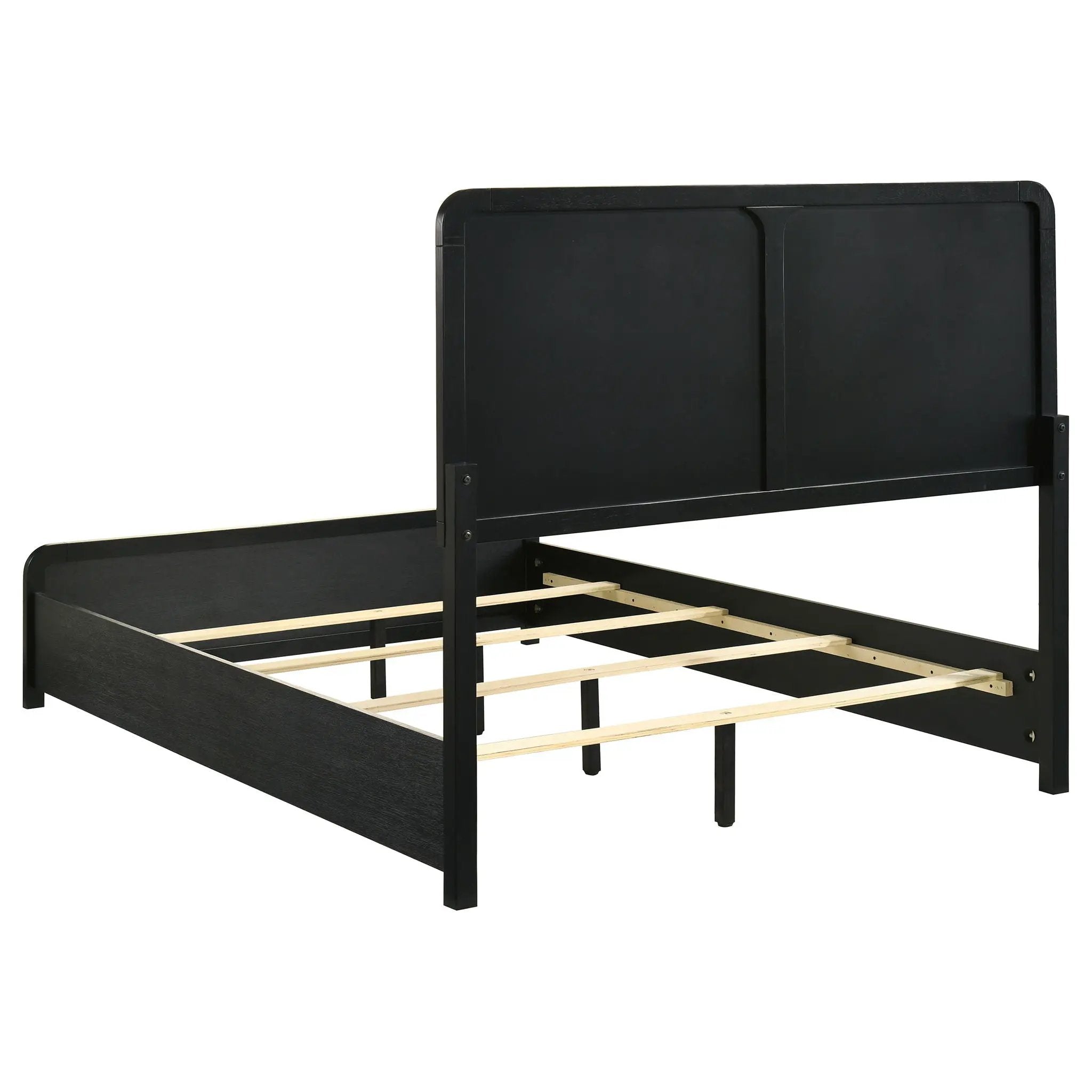 Cavelle 51-inch Upholstered Full Panel Bed Black by Unique Piece Furniture
