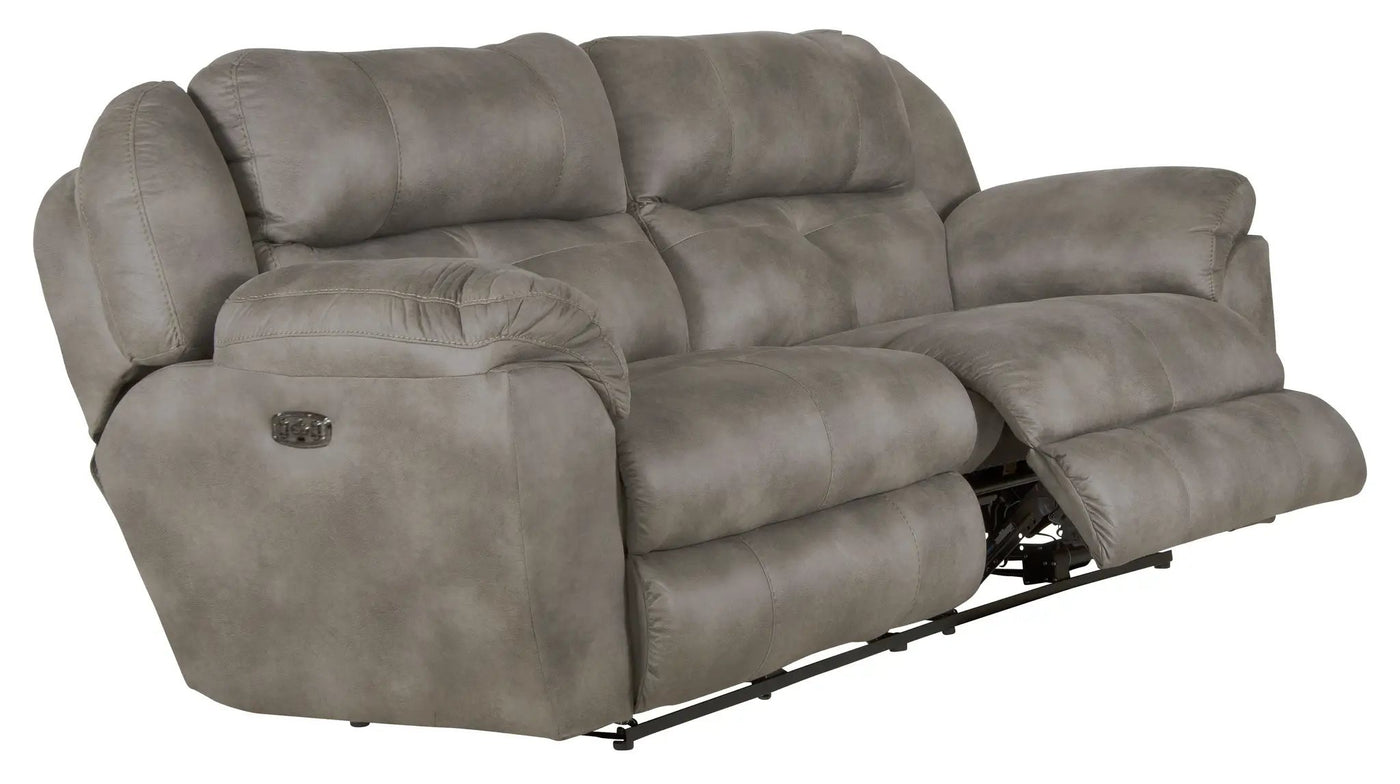 Ferrington - Power Lay Flat Reclining Sofa with Power Adjustable Headrest & Lumbar by Unique Piece Furniture