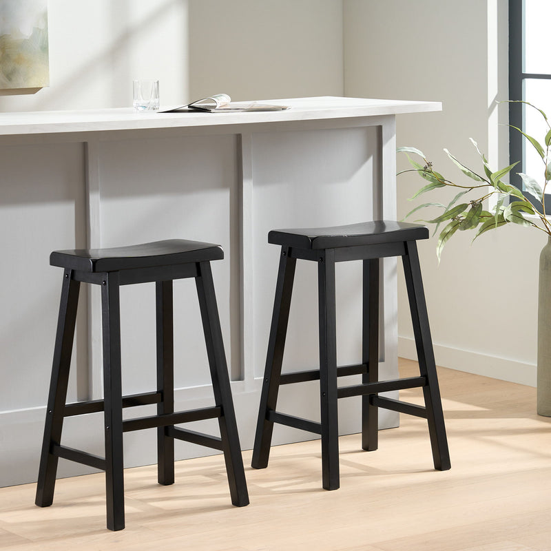 Saddle Stool - Black by HouseOfZazla