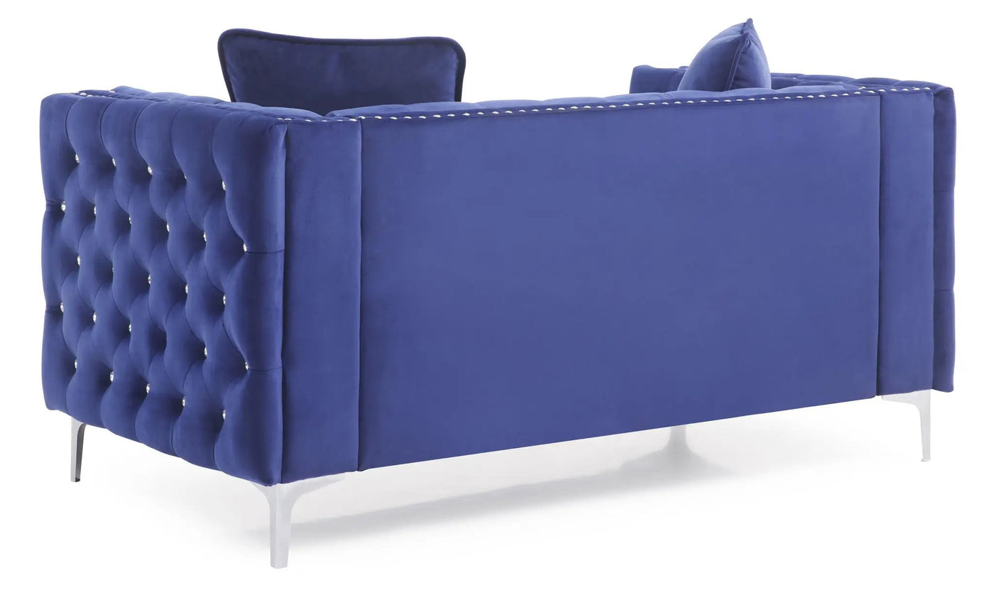 Elegant Track Arm Loveseat by HouseOfZazla