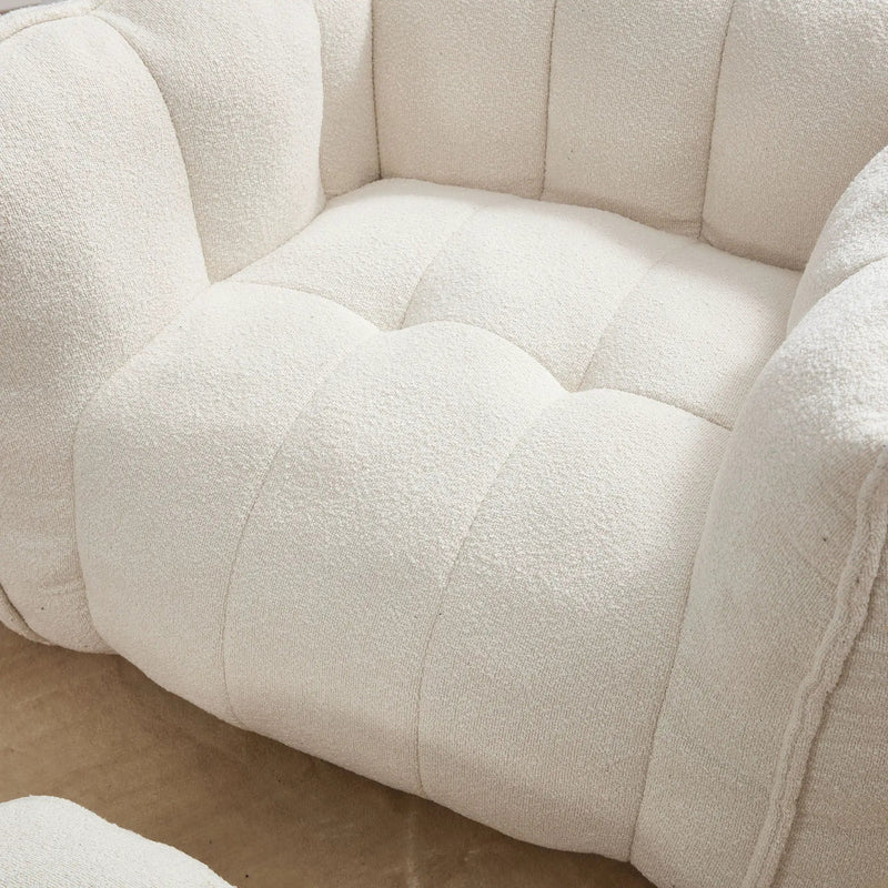 Soft Bean Bag Chair With High Resilient Foam by HouseOfZazla