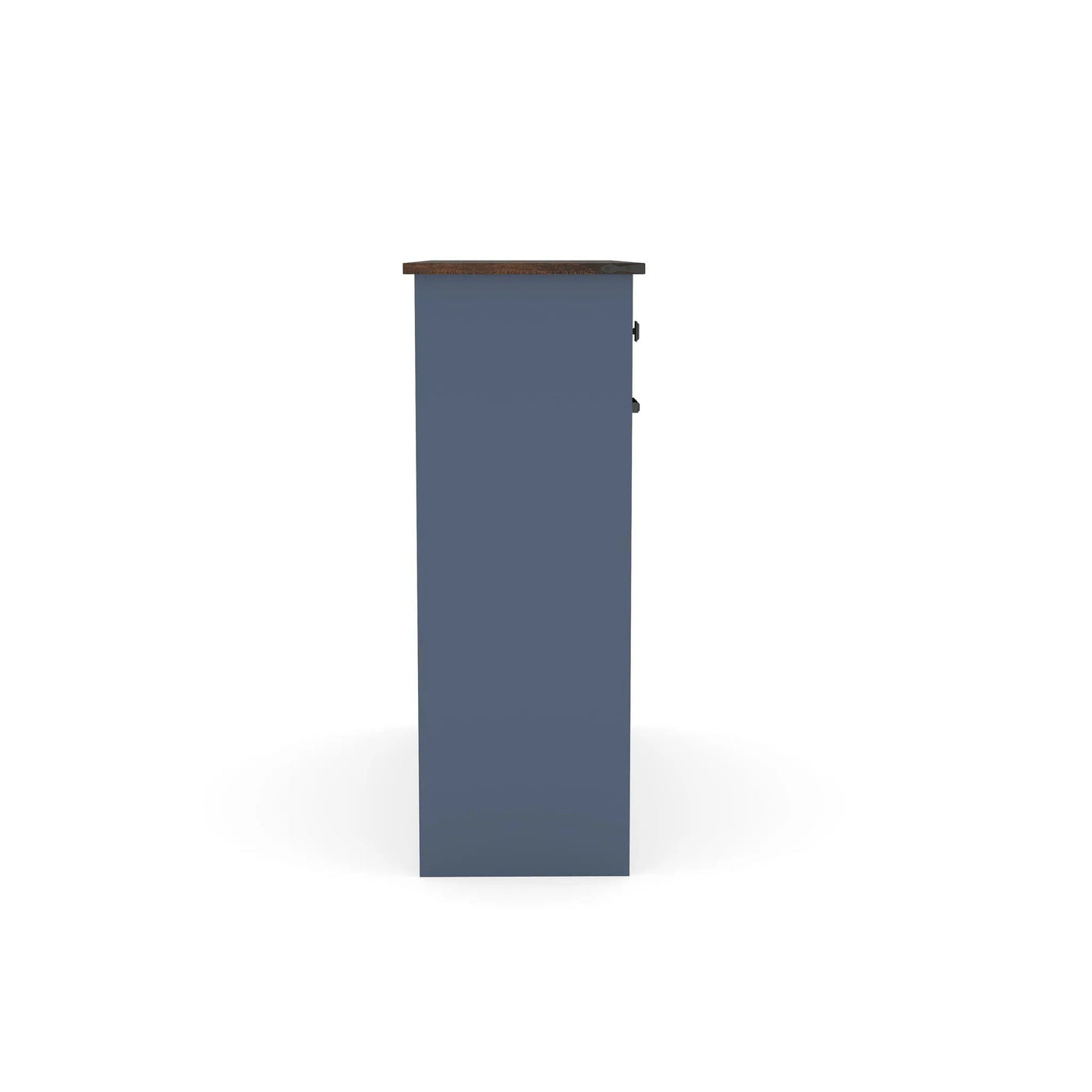 Double Tilt Out Trash Cabinet With Hideaway Drawer And Barn Door Style by HouseOfZazla