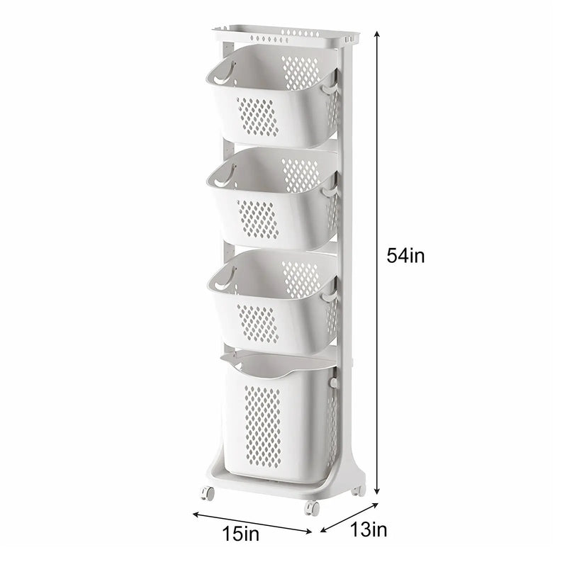 4-Tier Laundry Hamper Sorter by HouseOfZazla