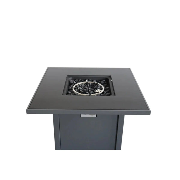 Outdoor Fire Pit Table With Lid - Gray, photo 2 of 7