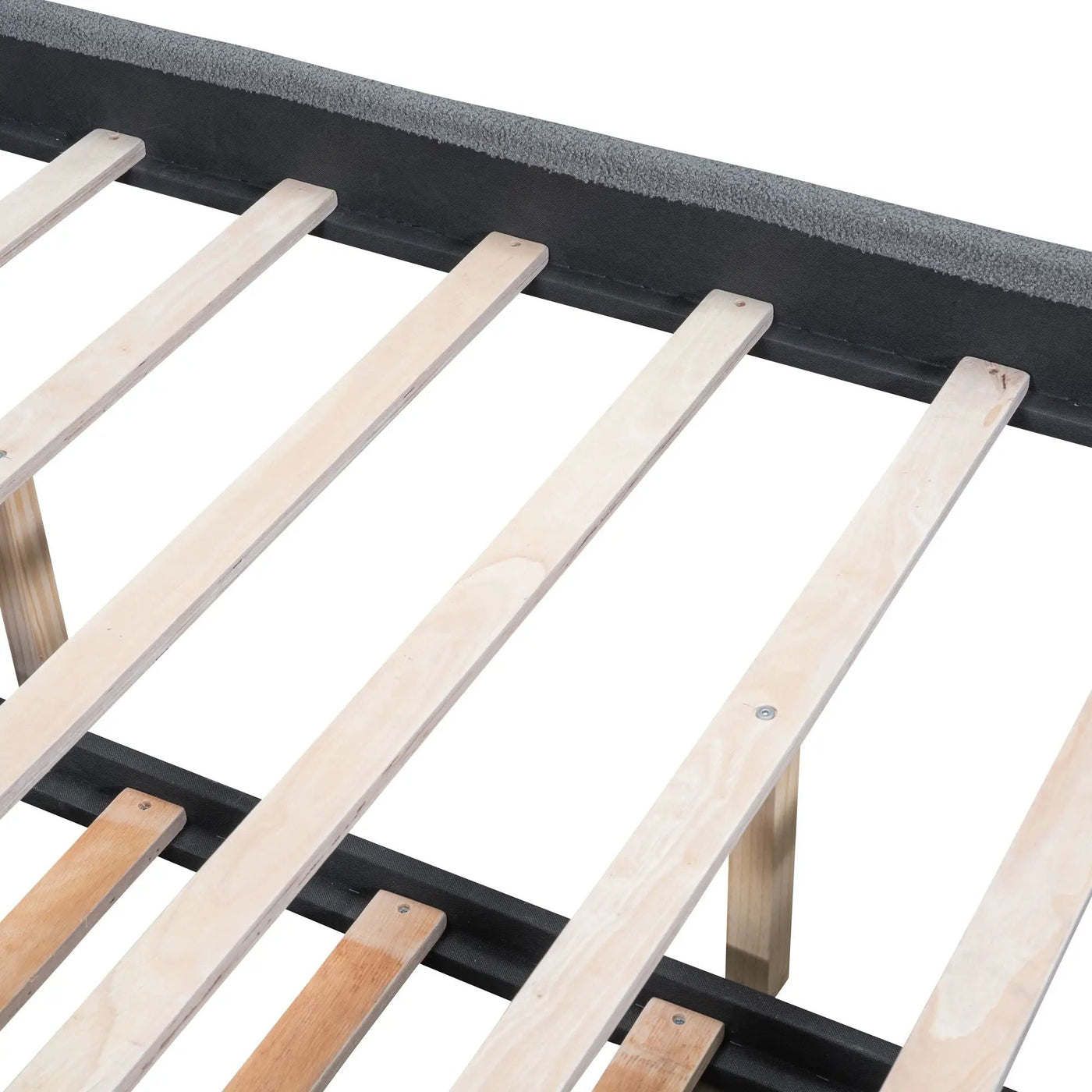Upholstered Platform Bed With Trundle by HouseOfZazla