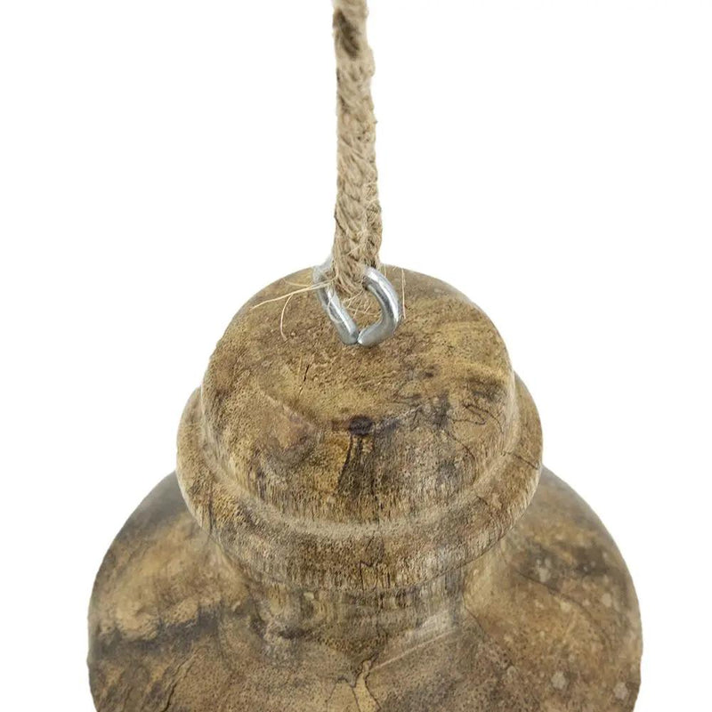 Wooden Hanging Ornaments for Christmas Tree - Set of 8 by HouseOfZazla