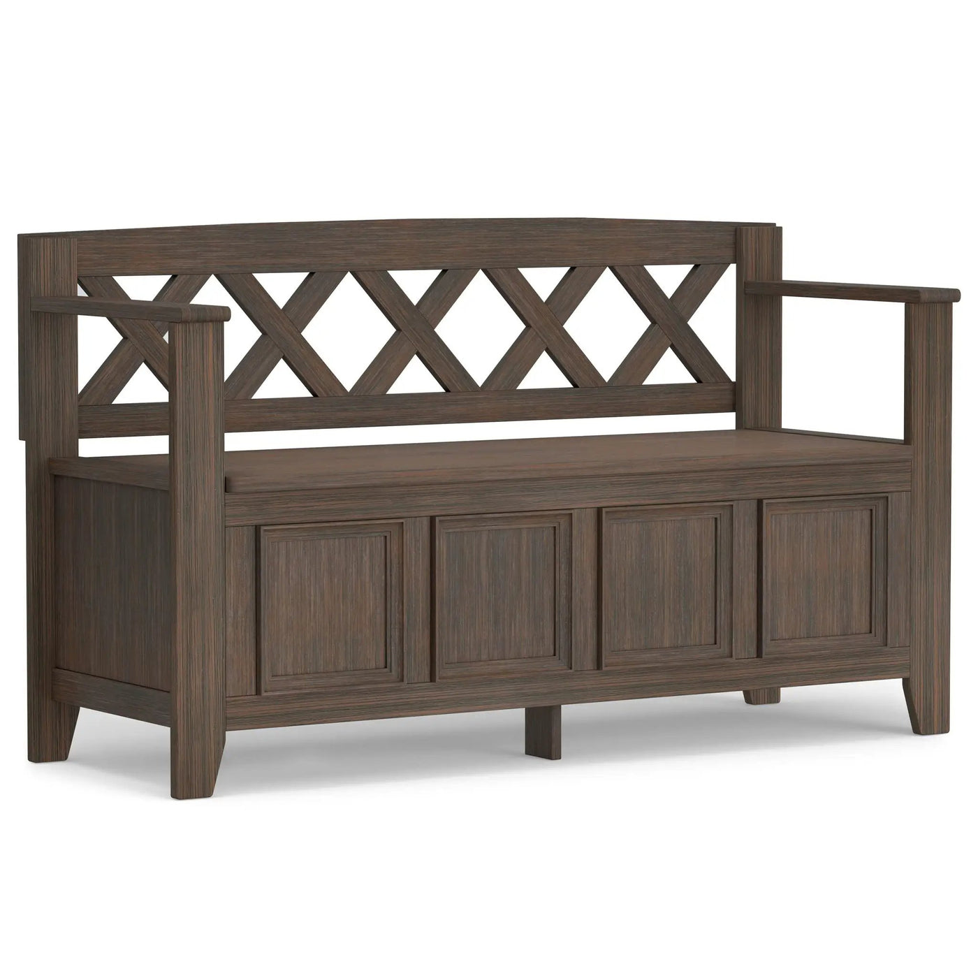 Amherst - Handcrafted Entryway Storage Bench by HouseOfZazla