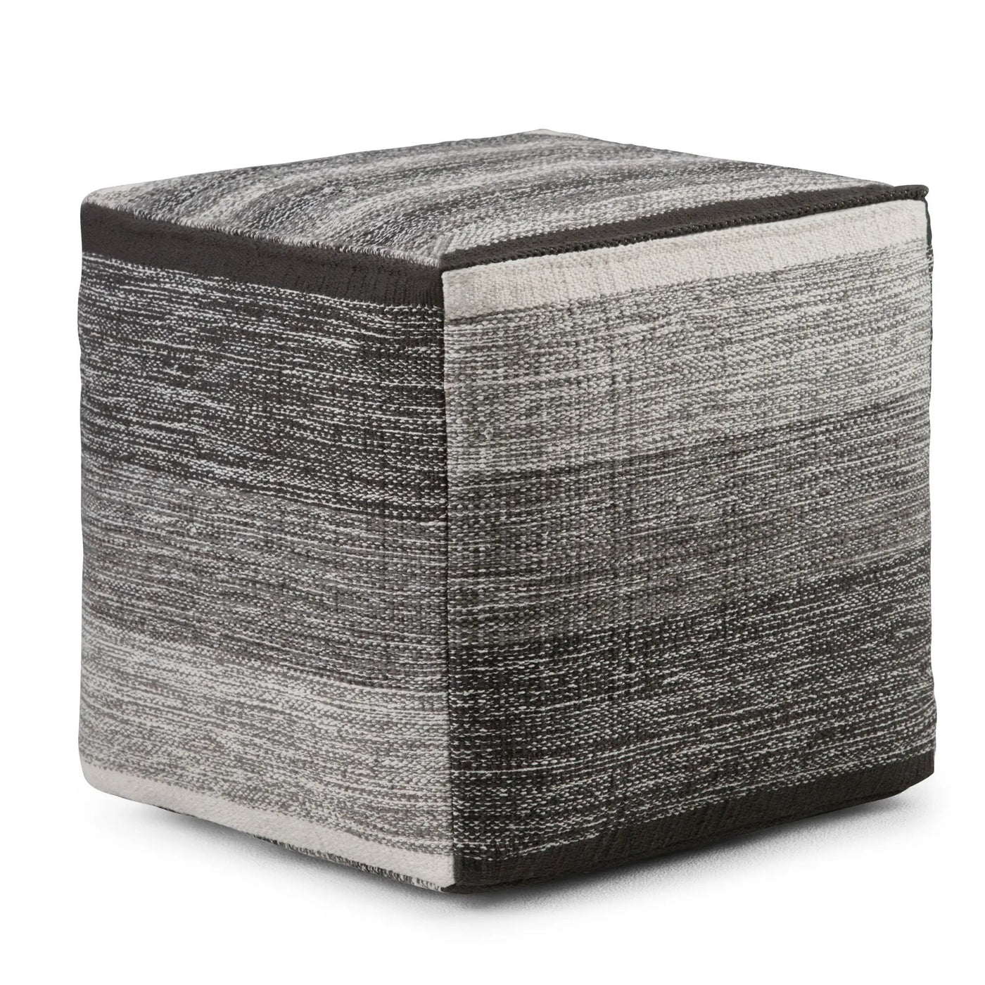 Naya - Upholstered Cube Pouf by HouseOfZazla
