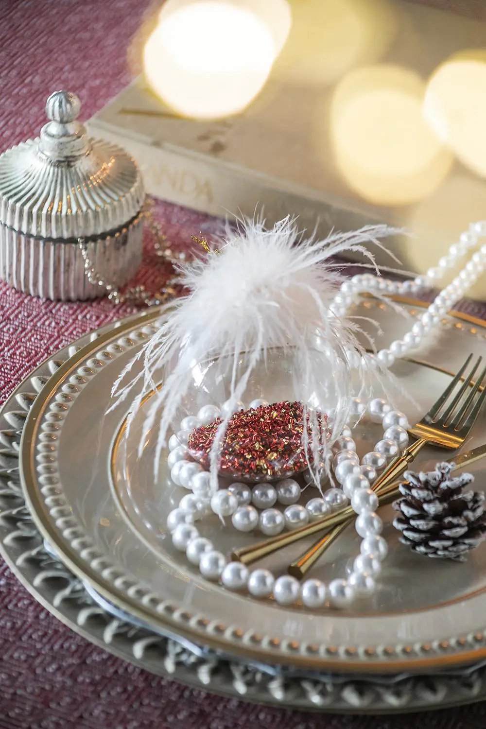 Christmas Ball Ornaments Decorative Hanging Ball Christmas Tree Ornaments For Holiday by HouseOfZazla