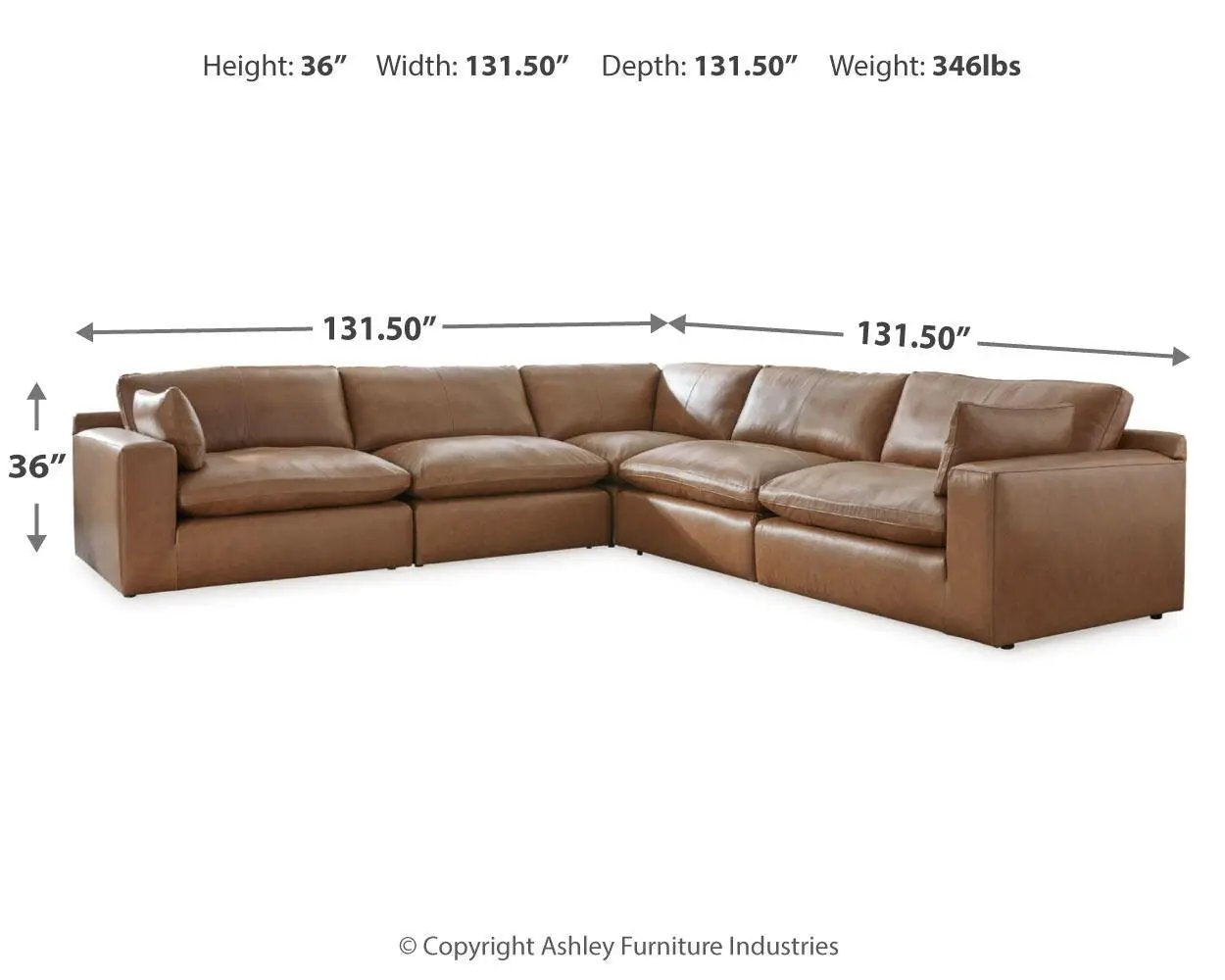 Emilia - Sectional by Unique Piece Furniture