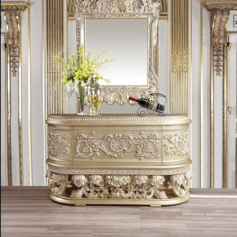 Vatican - Dresser - Champagne Silver by Unique Piece Furniture