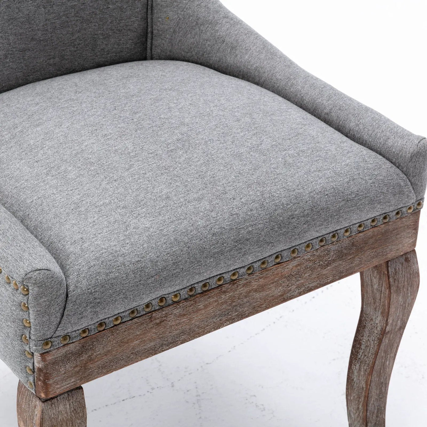 Ultra - Side Dining Chair, Nail Head (Set of 2) by HouseOfZazla