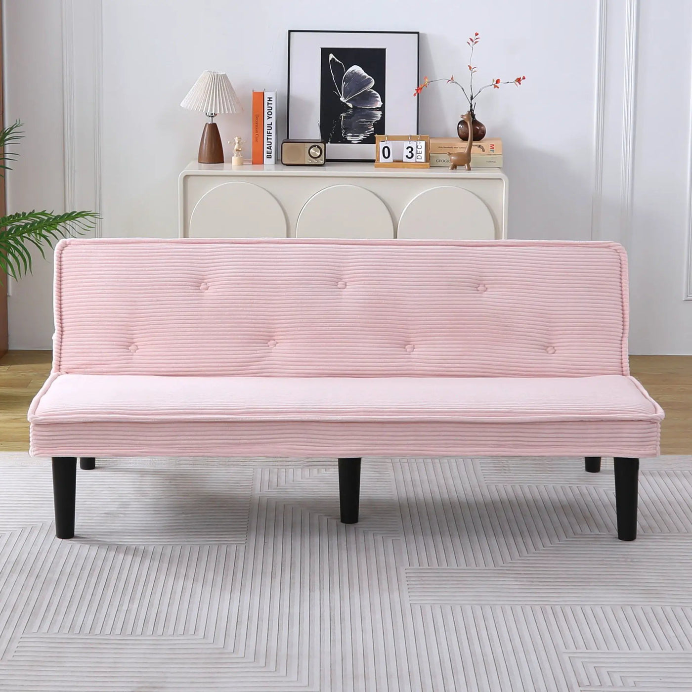 Versatile Sofa Bed With Solid Wood Frame by Unique Piece Furniture