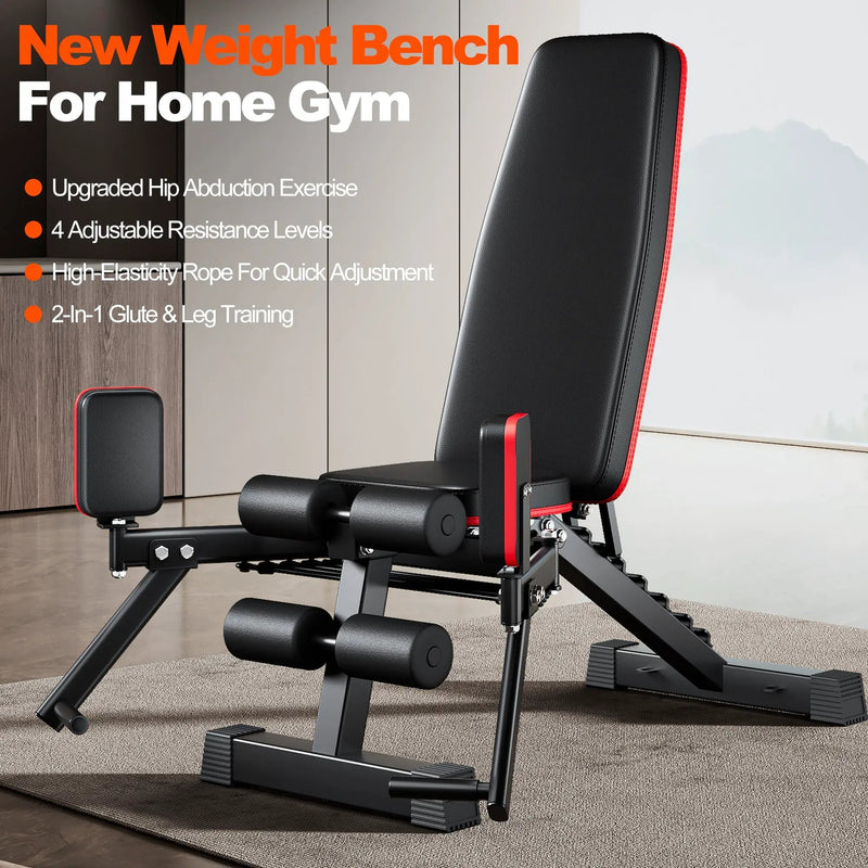 2-in-1 Weight Bench for Home Gym by HouseOfZazla