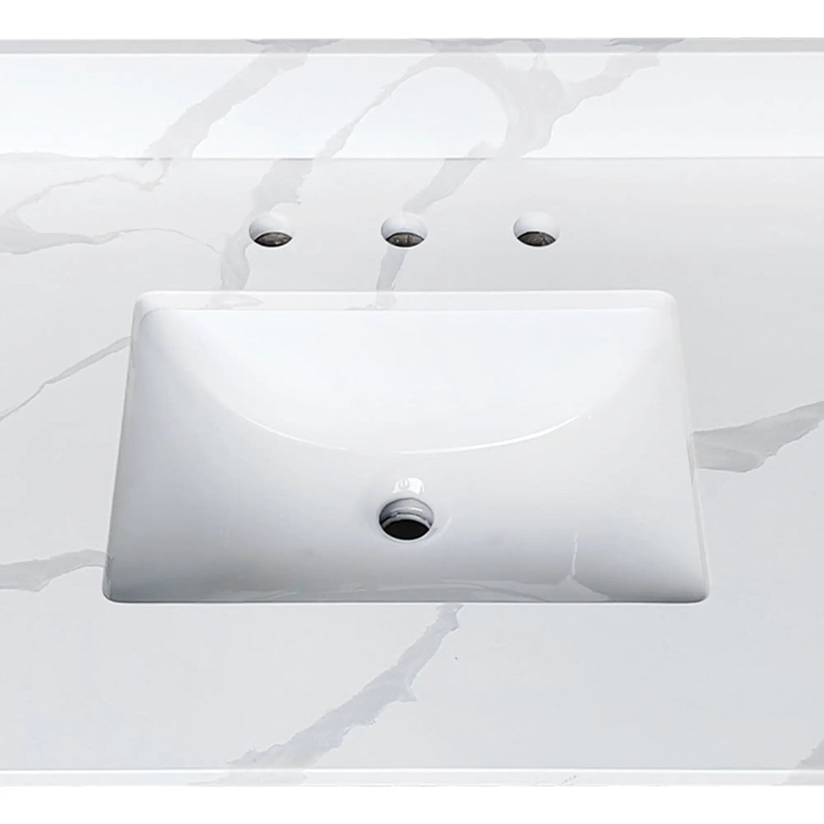 49-Inch Quartz Bathroom Vanity Top by HouseOfZazla