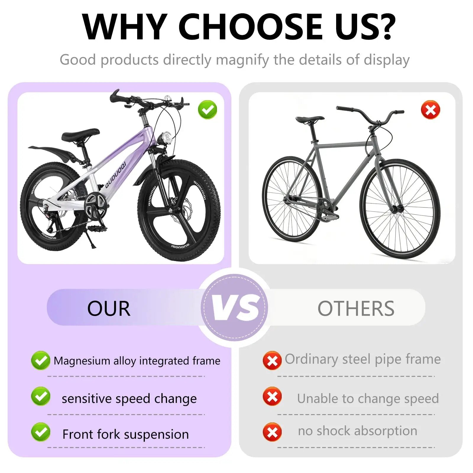 FKZNPJ 20 Inch Kids Mountain Bike by HouseOfZazla