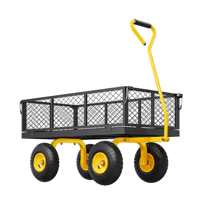 900 Lbs Heavy Duty Steel Garden Cart by HouseOfZazla
