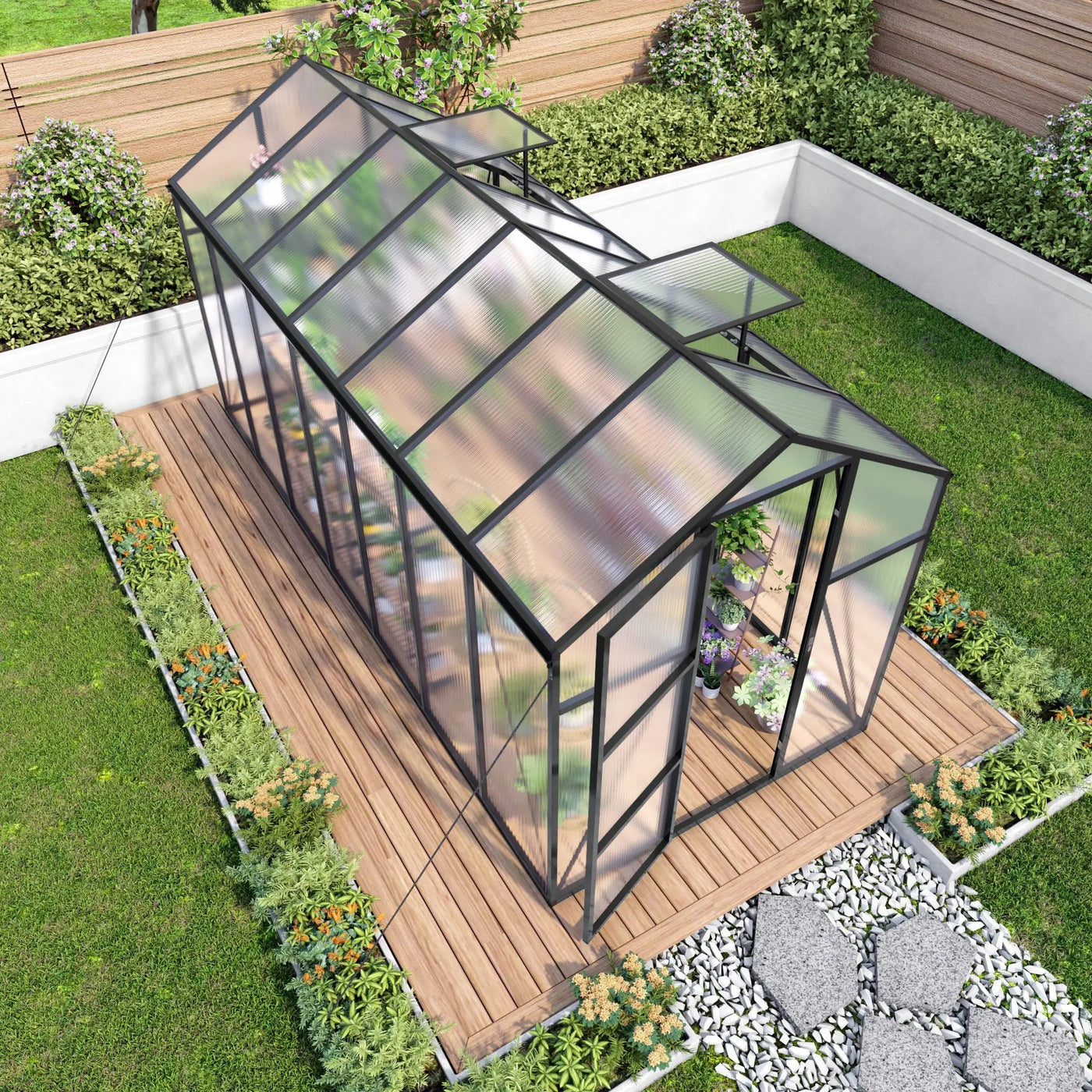 Gain Height Windproof house With Raised Base by HouseOfZazla