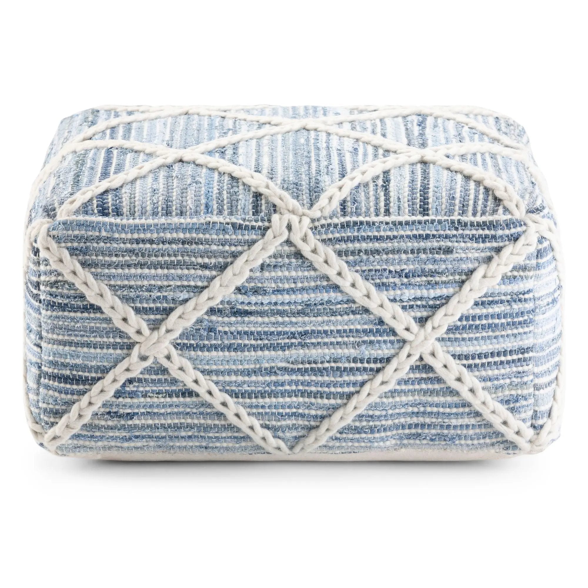 Cowan - Handcrafted Square Pouf by Unique Piece Furniture