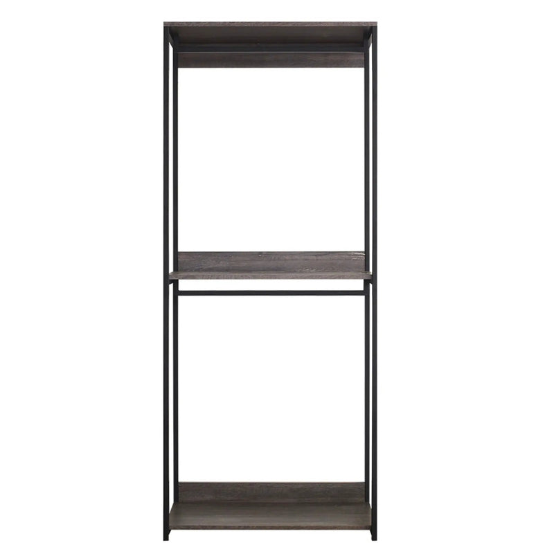 Monica - Walk-In Closet System, Modular Storage - Rustic by HouseOfZazla