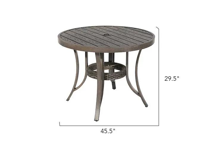 Tenaya 5-Piece Wicker Dining Set by Outdoor-USA®