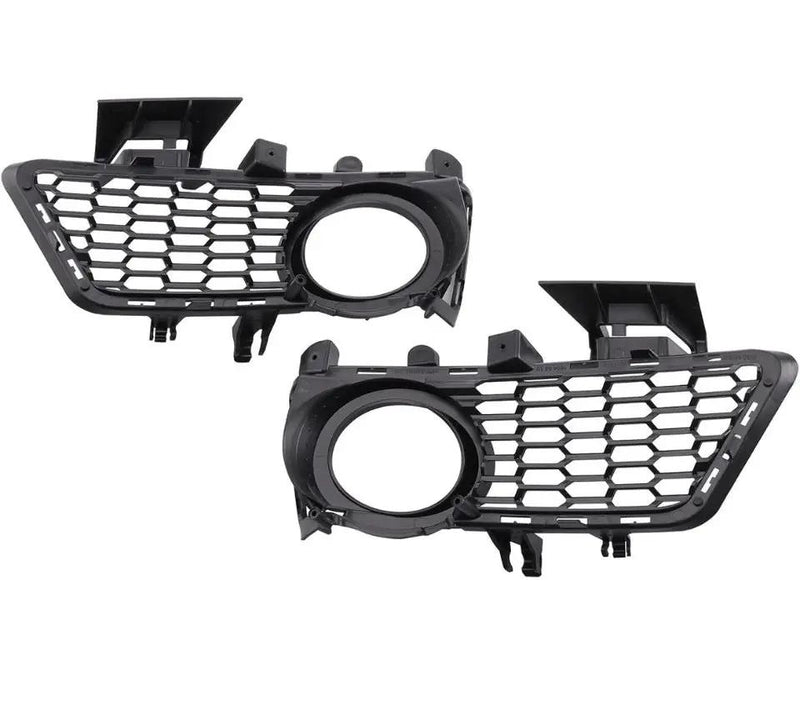 MotorFansClub 3PCS Front Bumper Lower Grille and Fog Light Covers Kit Fit for BMW 3 Series F30 F31 F35 2012 2013 2014 2015 2016 2017 2018 Black by Selzalot
