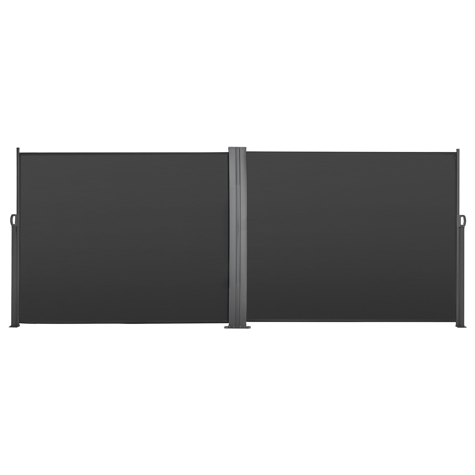 Retractable Side Awning, 71" x 236" Patio Screen with Waterproof Polyester Fabric by HouseOfZazla