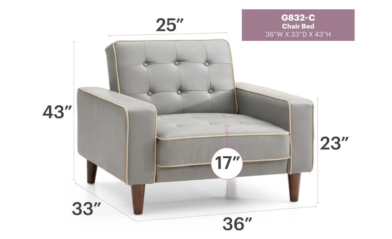 Andrews - Chair Bed by Unique Piece Furniture