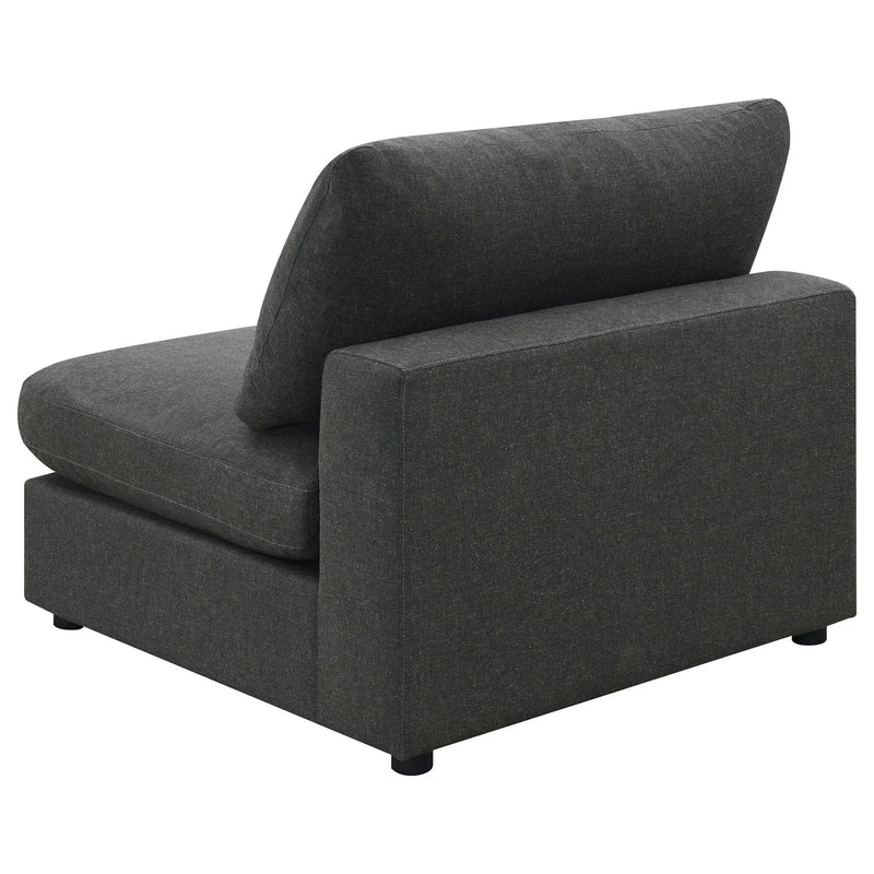 Serene 6-piece Upholstered Modular Sectional Sofa Charcoal by Unique Piece Furniture