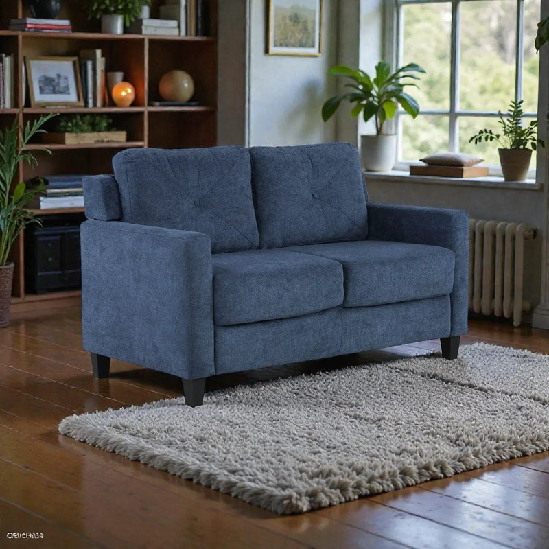 2 Seater Loveseat - Navy by HouseOfZazla